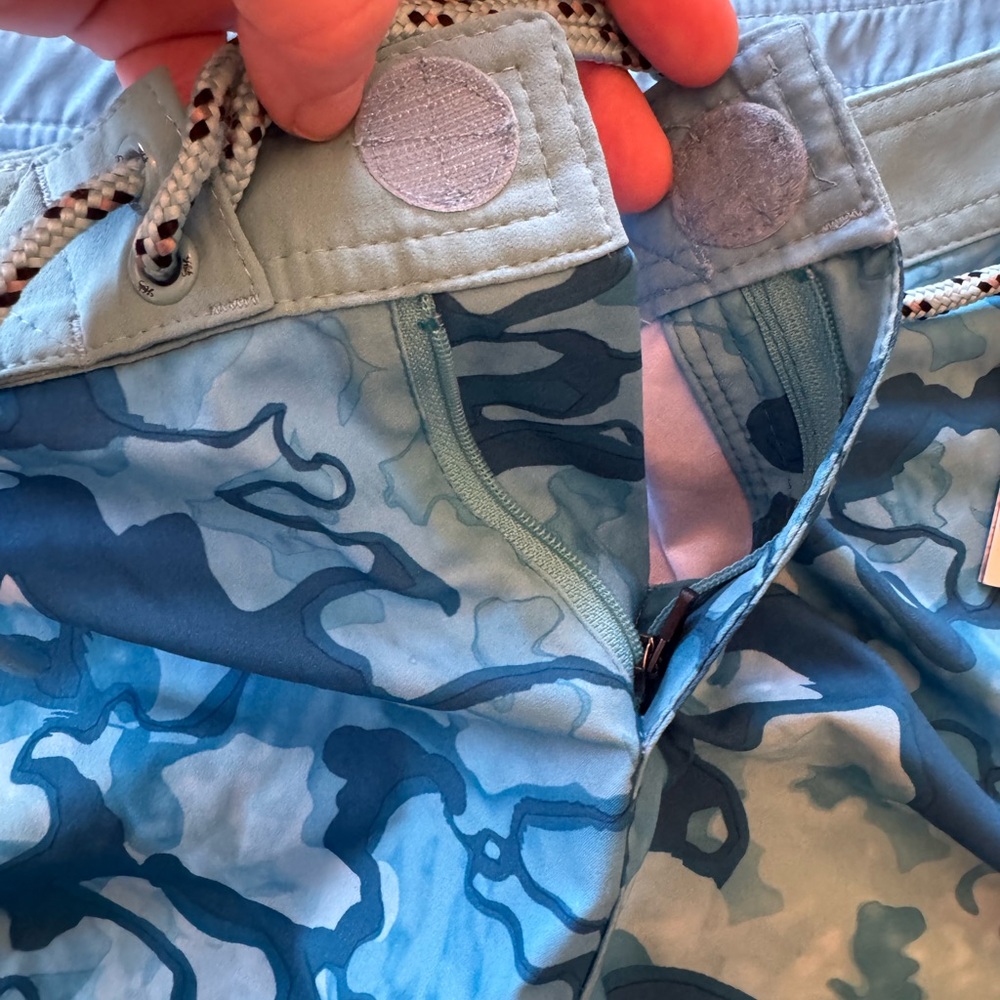 Huk Light Blue Performance Lined Shorts - Picture 5 of 5